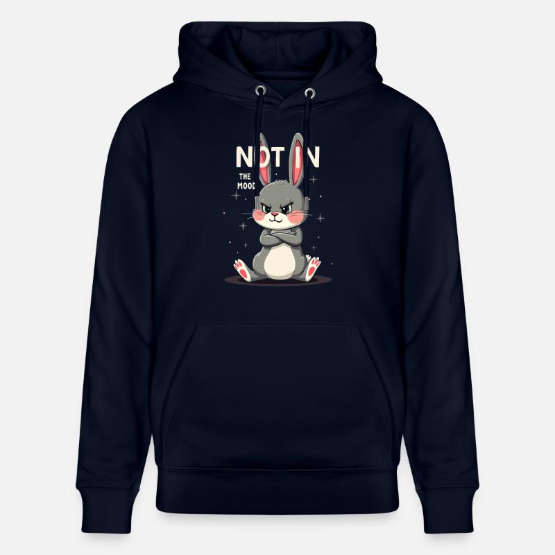 Lapin Conception d’animaux sarcastiques - Sweat à capuche bio CRUISER Stanley/Stella Unisexe - marine