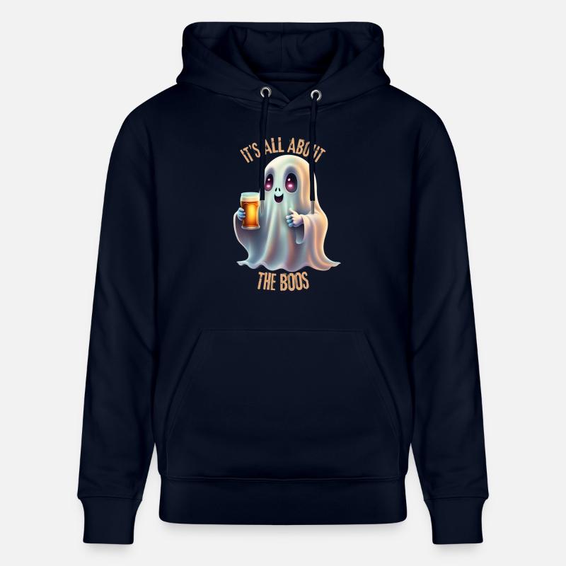 Fantôme d’Halloween. - Sweat à capuche bio CRUISER Stanley/Stella Unisexe - marine