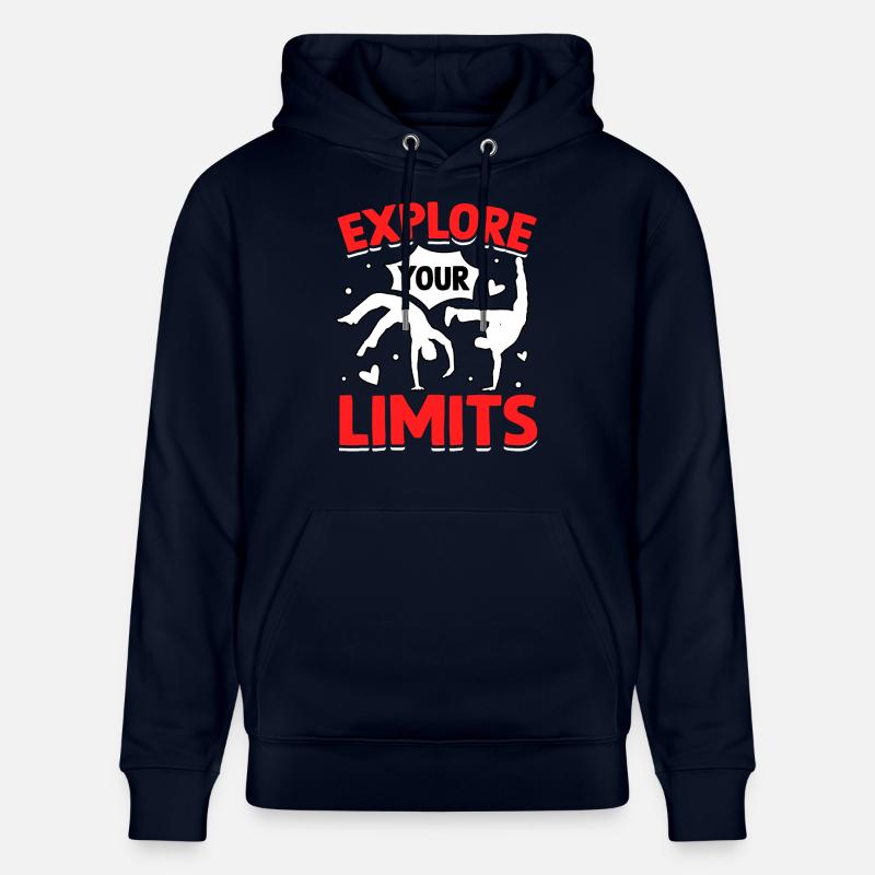 Explorez vos limites - Sweat à capuche bio CRUISER Stanley/Stella Unisexe - marine