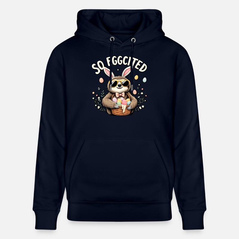 Alors Eggcited - Sweat à capuche bio CRUISER Stanley/Stella Unisexe - marine