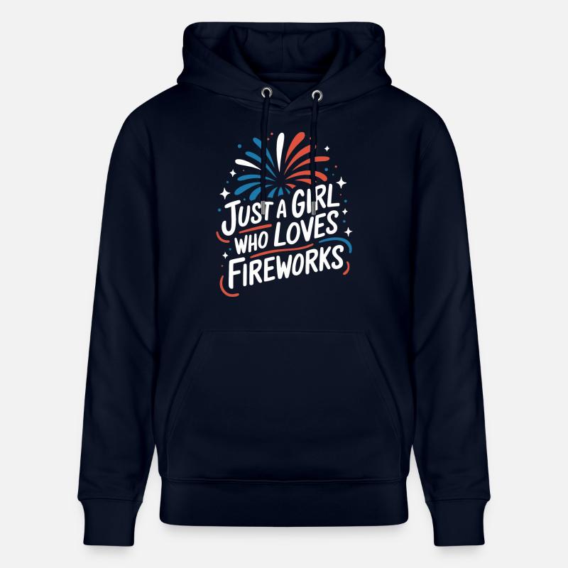 Pyrotechnics Fireworks Pyrotechnics - Stanley/Stella CRUISER Unisex Organic Hoodie - navy