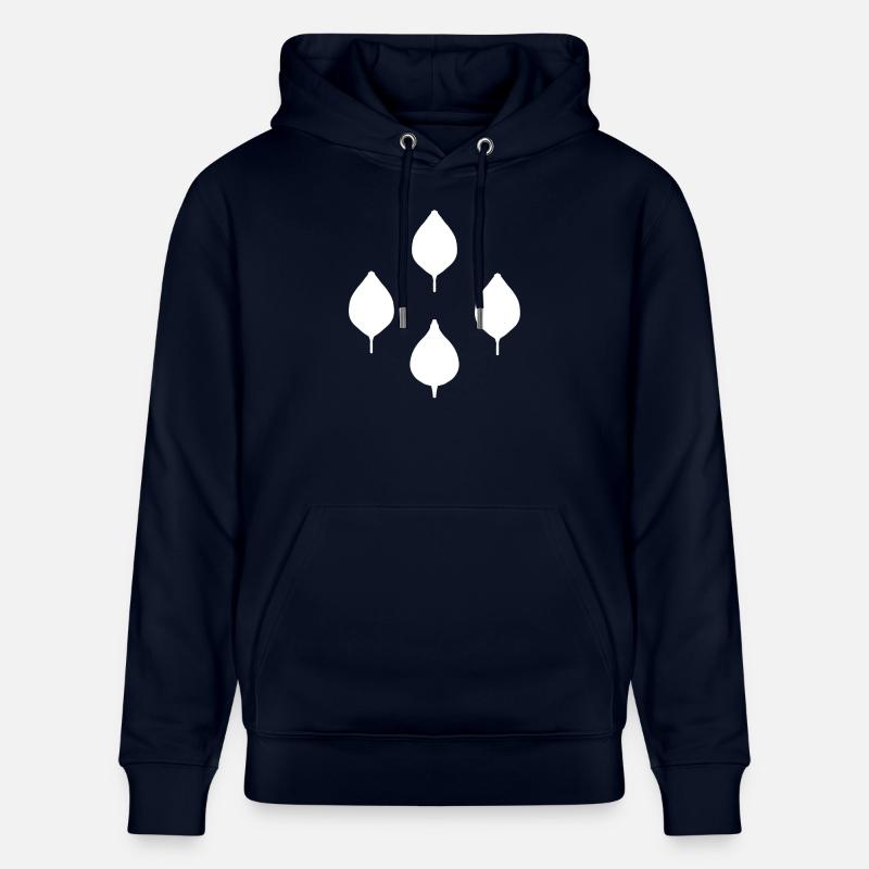 quatre feuilles naturelles - Sweat à capuche bio CRUISER Stanley/Stella Unisexe - marine