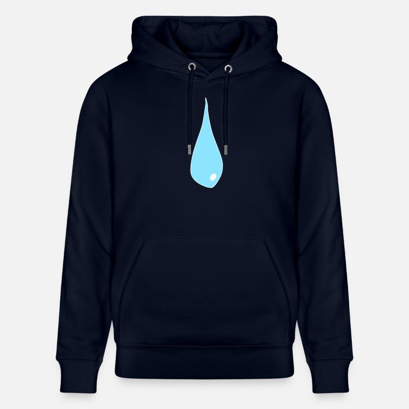Eau de larmes triste - Sweat à capuche bio CRUISER Stanley/Stella Unisexe - marine