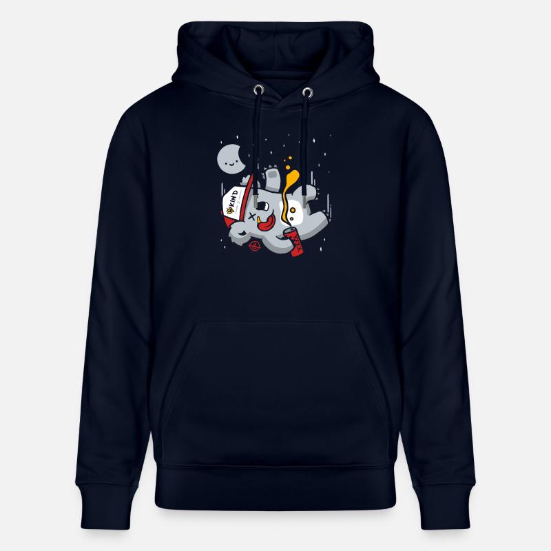 Schläfriger Koala oder betrunkener Dropbear? - Stanley/Stella Unisex Bio-Hoodie CRUISER  - Navy