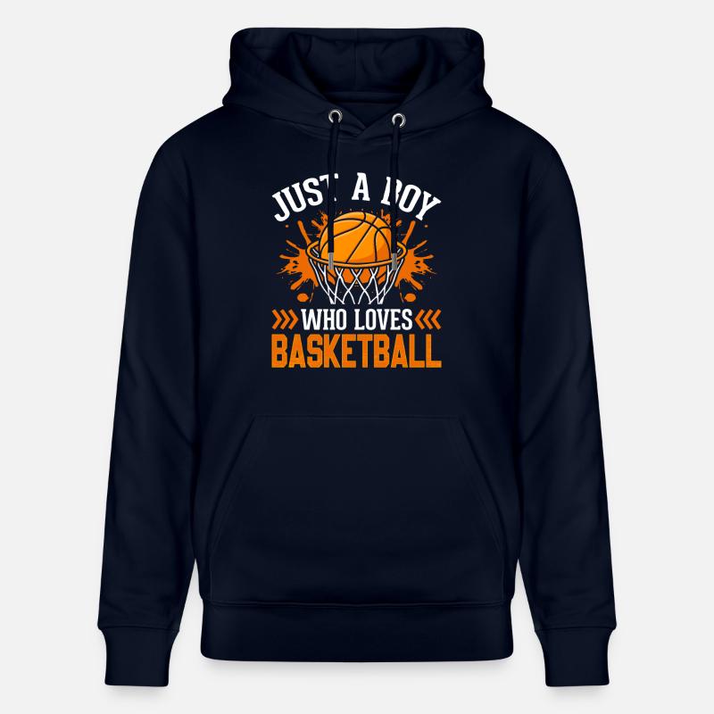 Basket-ball - Sweat à capuche bio CRUISER Stanley/Stella Unisexe - marine