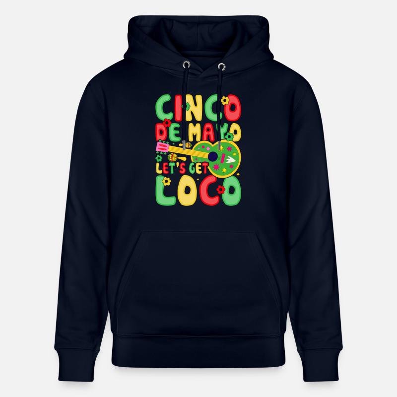 Cinco De Mayo - Stanley/Stella Unisex Bio-Hoodie CRUISER  - Navy
