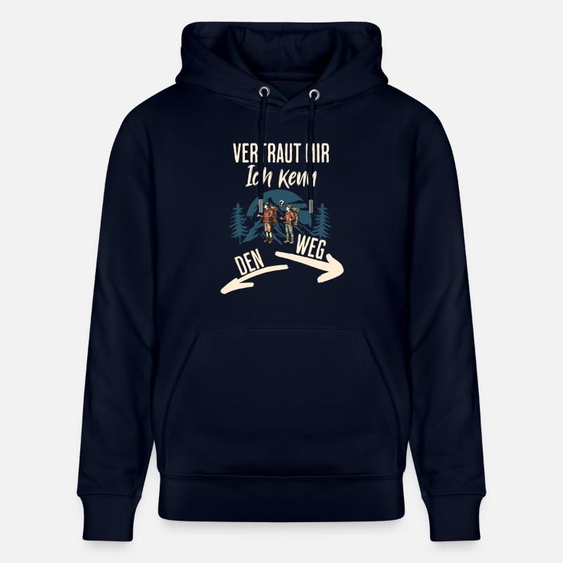 Wander - Stanley/Stella CRUISER Unisex Organic Hoodie - navy