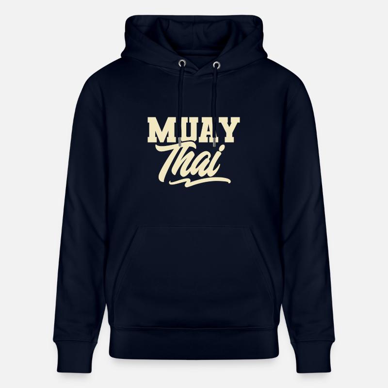 Muay Thaï - Sweat à capuche bio CRUISER Stanley/Stella Unisexe - marine