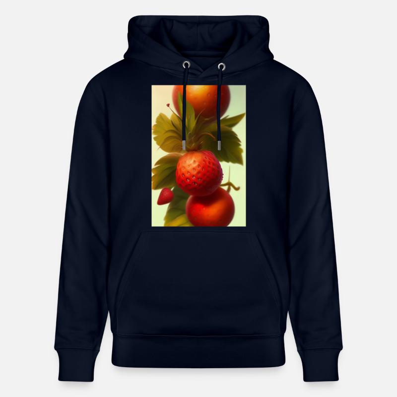 Fraise - Sweat à capuche bio CRUISER Stanley/Stella Unisexe - marine