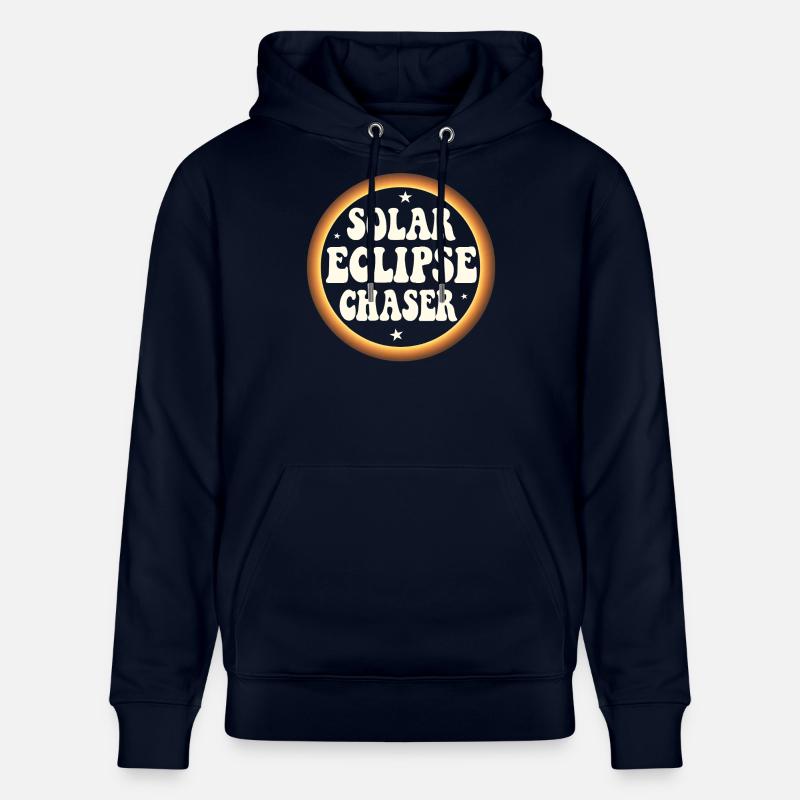 Solar eclipse chaser - Stanley/Stella Unisex Bio-Hoodie CRUISER  - Navy