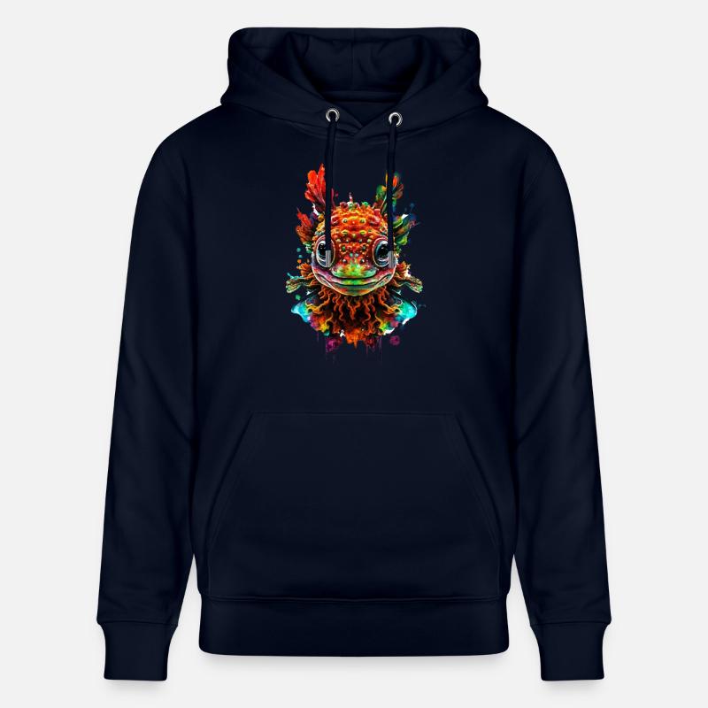 Axolotl - Sweat à capuche bio CRUISER Stanley/Stella Unisexe - marine