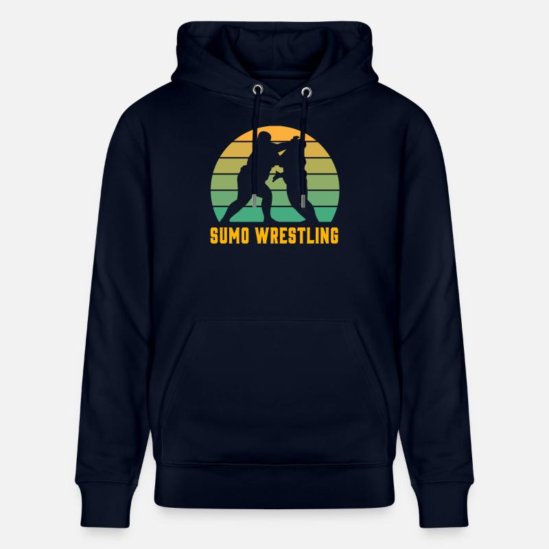 Lutte de sumo - Sweat à capuche bio CRUISER Stanley/Stella Unisexe - marine