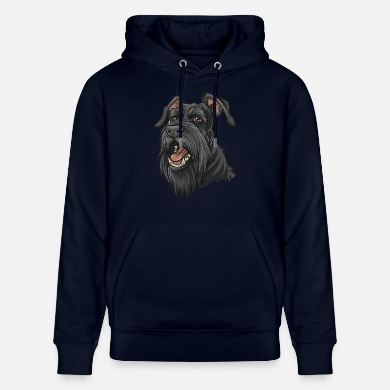 Schnauzer géant | Schnauzer géant | Caricature - Sweat à capuche bio CRUISER Stanley/Stella Unisexe - marine