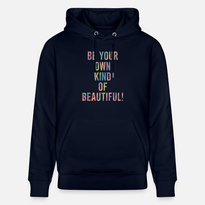 Sei Dein Eigenes Schönheitsideal - Stanley/Stella Unisex Bio-Hoodie CRUISER  - Navy