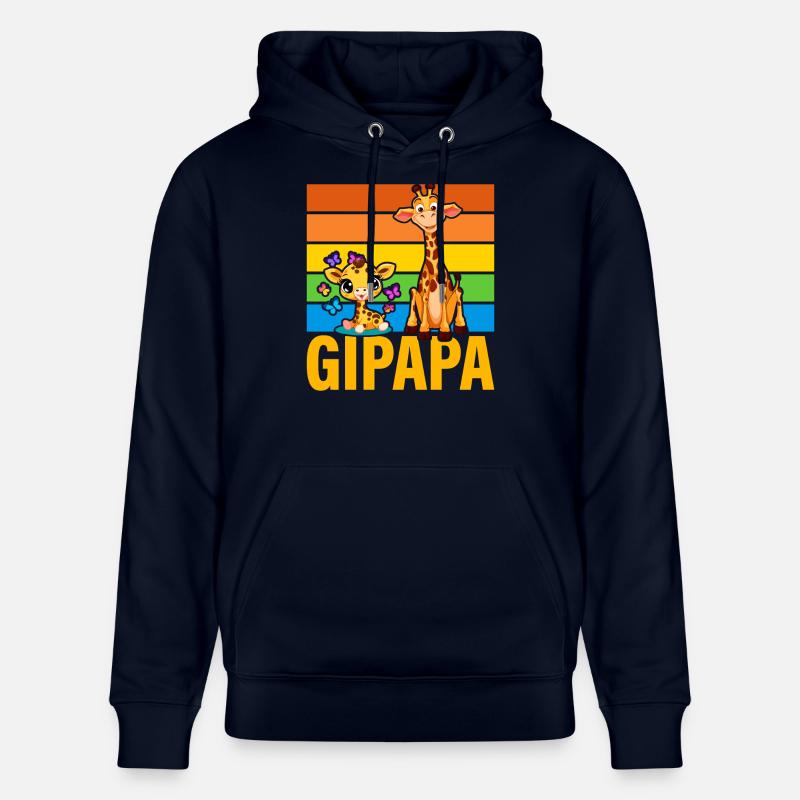 Gipapa - Sweat à capuche bio CRUISER Stanley/Stella Unisexe - marine