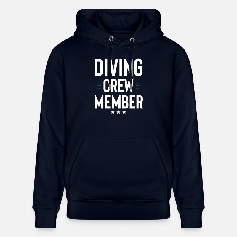 Équipage de plongée - Sweat à capuche bio CRUISER Stanley/Stella Unisexe - marine