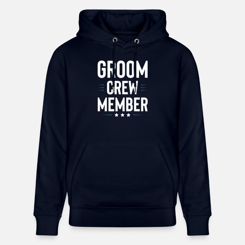 Équipe de palefrenier - Sweat à capuche bio CRUISER Stanley/Stella Unisexe - marine