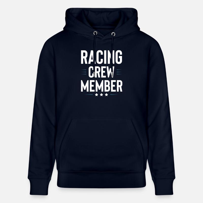 Équipage de course - Sweat à capuche bio CRUISER Stanley/Stella Unisexe - marine
