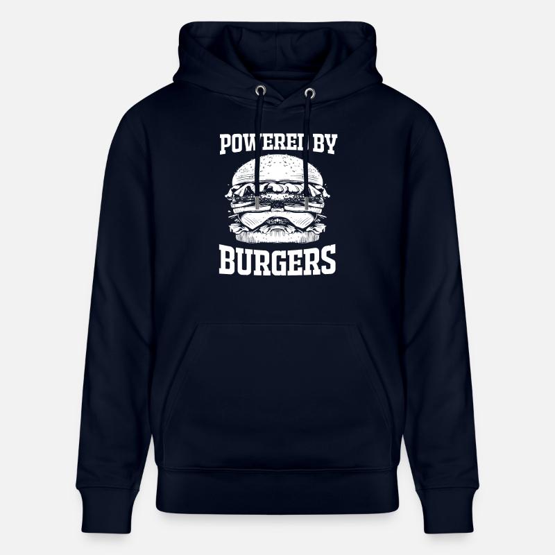 Cheeseburger - Stanley/Stella Unisex Bio-Hoodie CRUISER  - Navy
