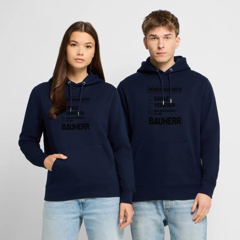 Constructeur Relation Statut Constructeur Constructeur Construction de maison Sweat à capuche bio CRUISER Stanley/Stella Unisexe