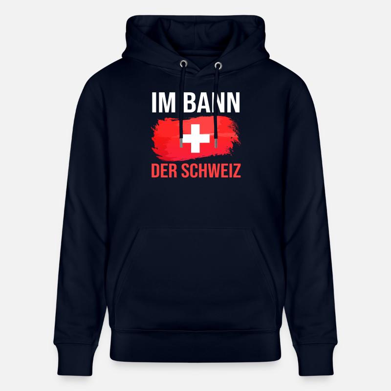 Schweizer Schweiz - Stanley/Stella Unisex Bio-Hoodie CRUISER - Navy