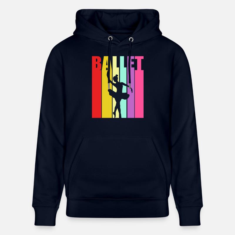 Danseuse de ballet - Sweat à capuche bio CRUISER Stanley/Stella Unisexe - marine