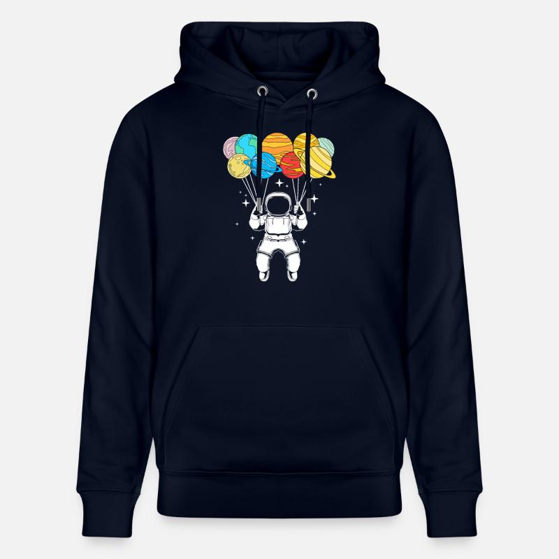 Univers Système Solaire - Sweat à capuche bio CRUISER Stanley/Stella Unisexe - marine
