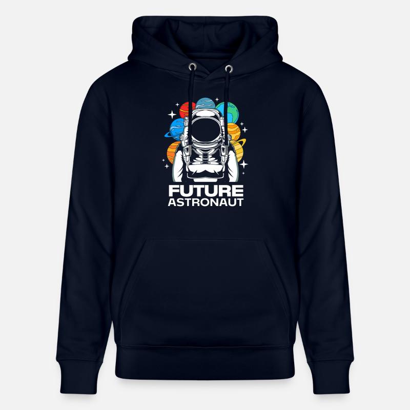 Univers Système Solaire - Sweat à capuche bio CRUISER Stanley/Stella Unisexe - marine