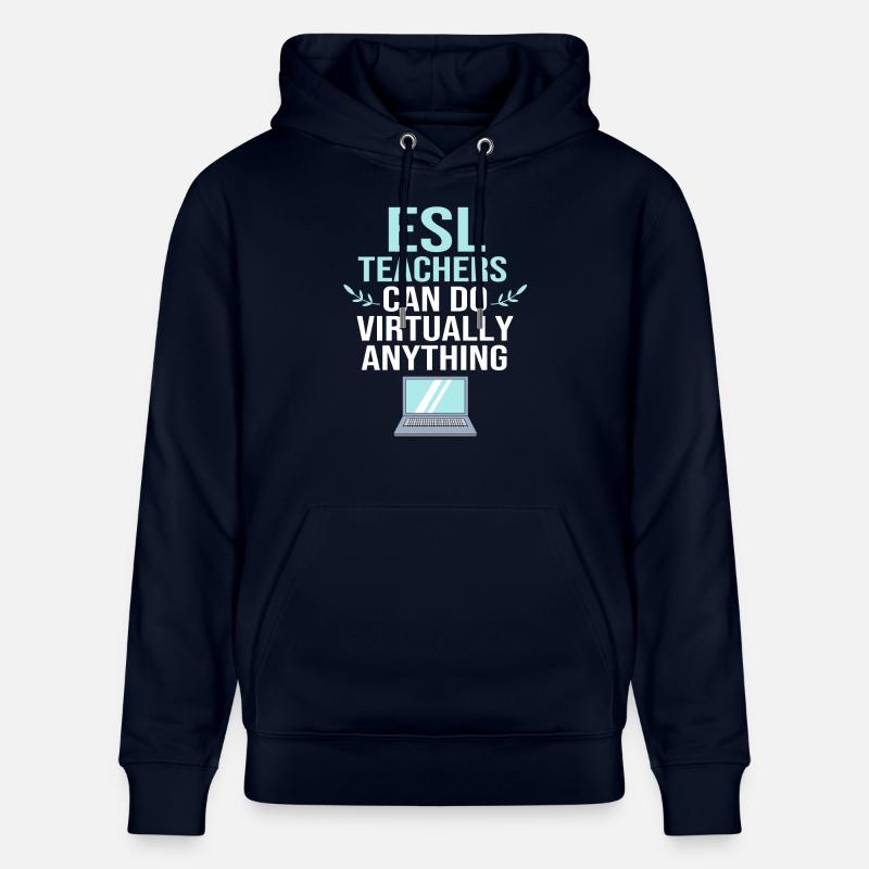 Englischlehrerin Englisch Lehrer - Stanley/Stella Unisex Bio-Hoodie CRUISER  - Navy