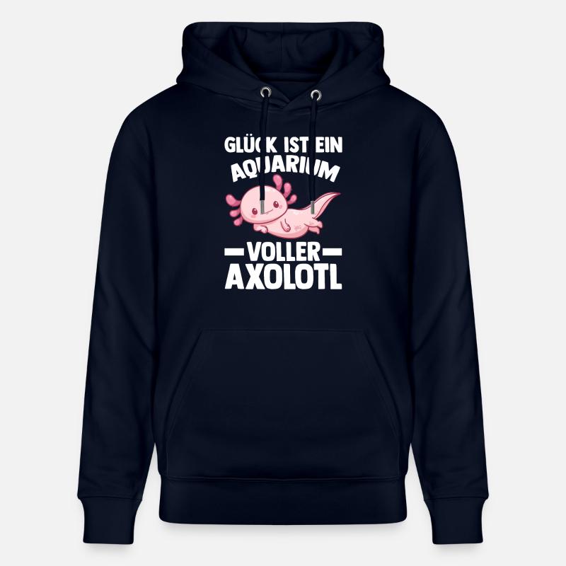 Axolotl - Sweat à capuche bio CRUISER Stanley/Stella Unisexe - marine