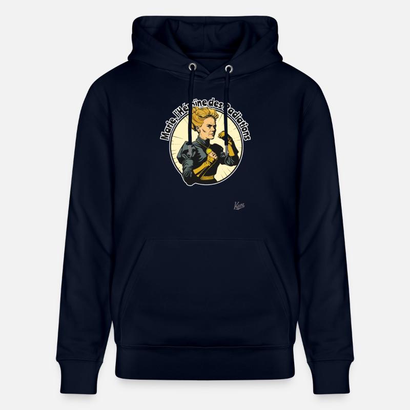 Marie - Die Heldin der Strahlung - Stanley/Stella Unisex Bio-Hoodie CRUISER  - Navy