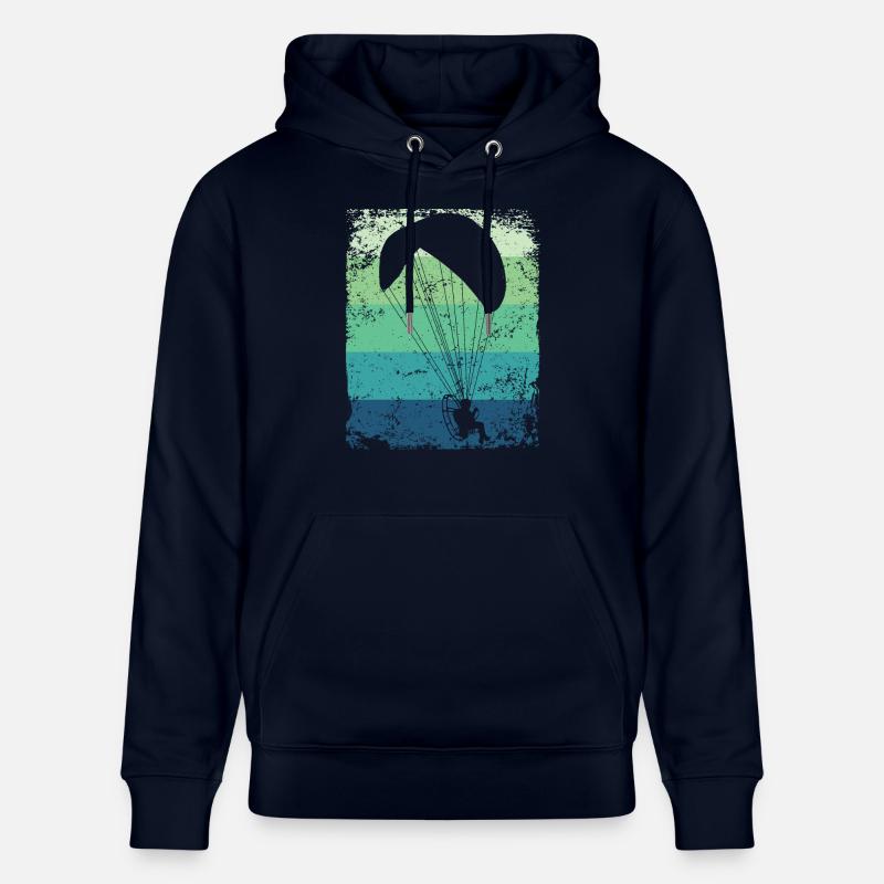 Parapente motorisé Paramoteur paramoteur - Sweat à capuche bio CRUISER Stanley/Stella Unisexe - marine