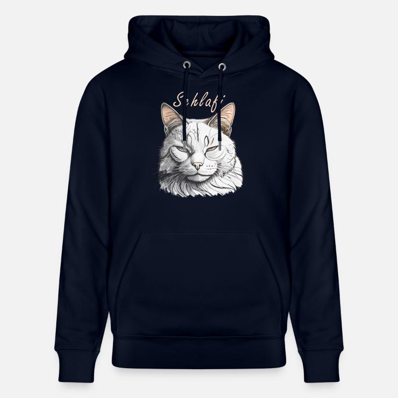 CAT Schlafi - Sweat à capuche bio CRUISER Stanley/Stella Unisexe - marine