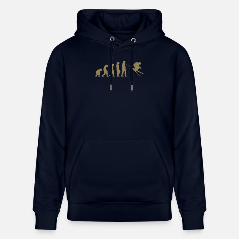 T-shirt Ski Evolution - Sweat à capuche bio CRUISER Stanley/Stella Unisexe - marine