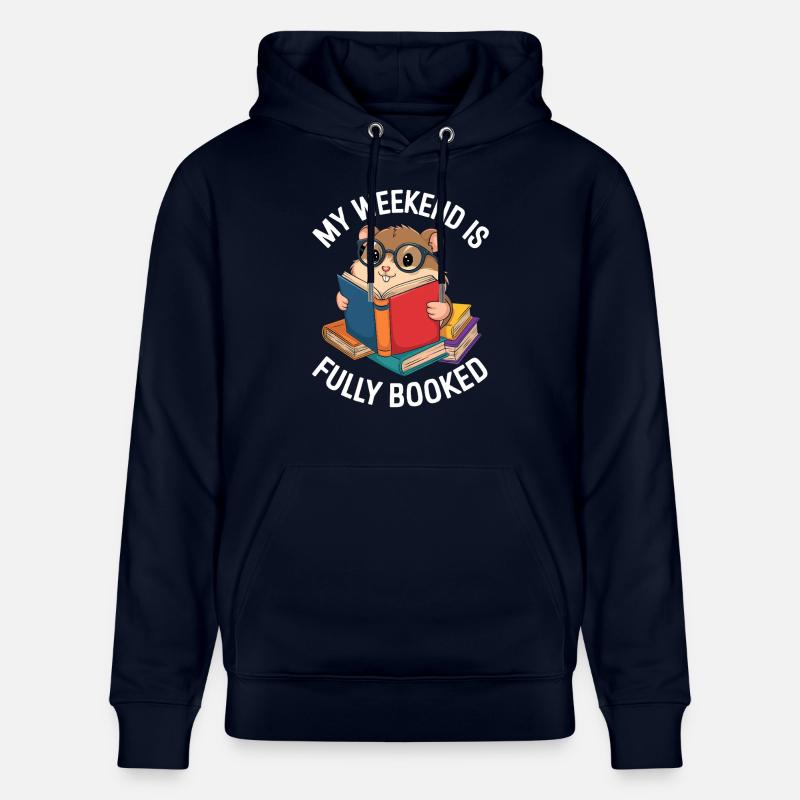 Mon week-end est complet - Sweat à capuche bio CRUISER Stanley/Stella Unisexe - marine