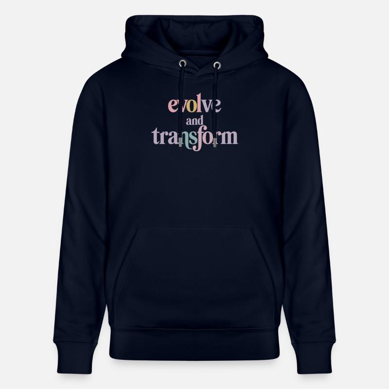 Evolve And Transform Inspirierende - Sweat à capuche bio CRUISER Stanley/Stella Unisexe - marine