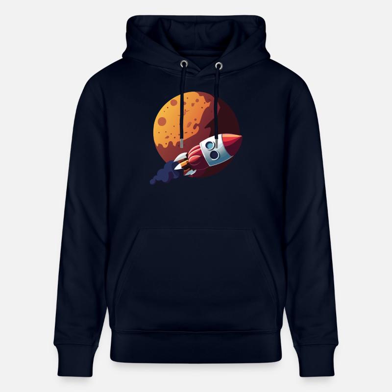 mars rakete - Stanley/Stella Unisex Bio-Hoodie CRUISER  - Navy