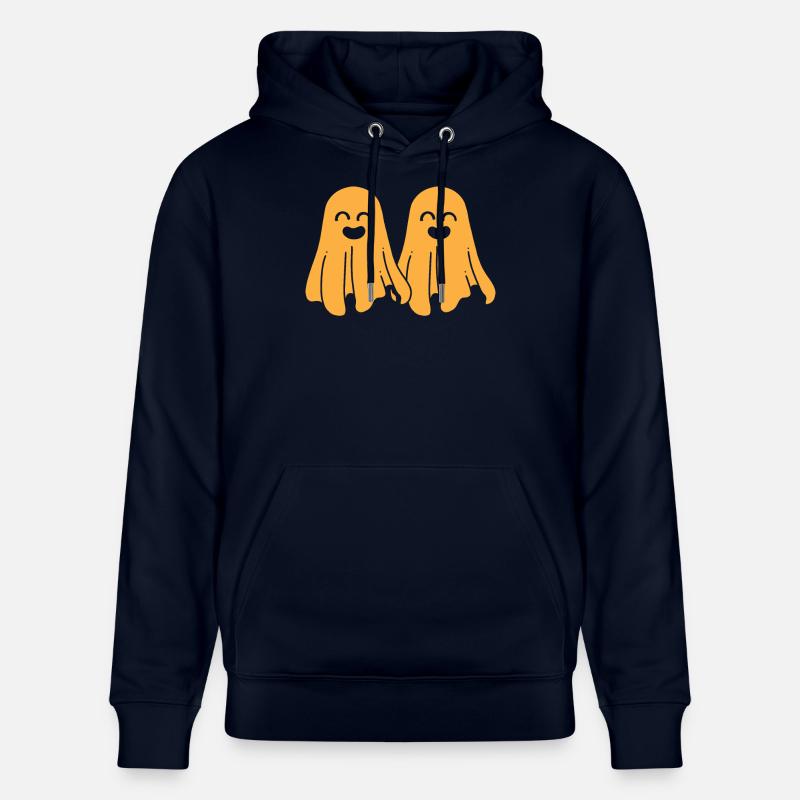 Fantômes d’Halloween - Sweat à capuche bio CRUISER Stanley/Stella Unisexe - marine