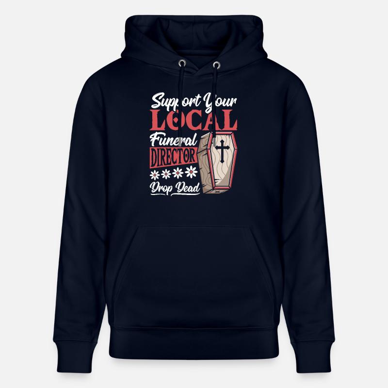 Soutenez votre section locale - Sweat à capuche bio CRUISER Stanley/Stella Unisexe - marine