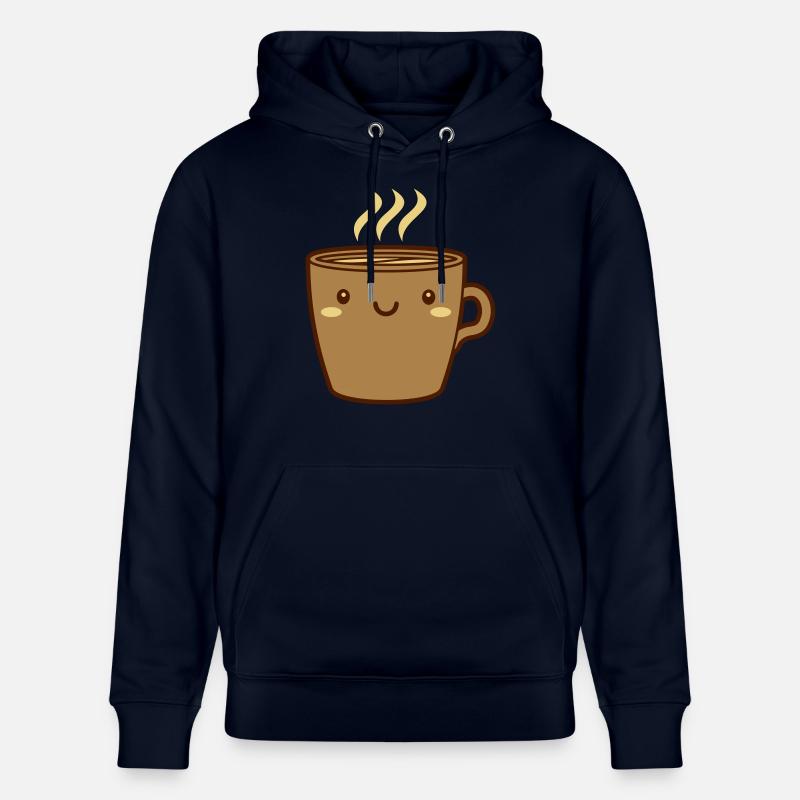 Mignon tasse de café - Sweat à capuche bio CRUISER Stanley/Stella Unisexe - marine