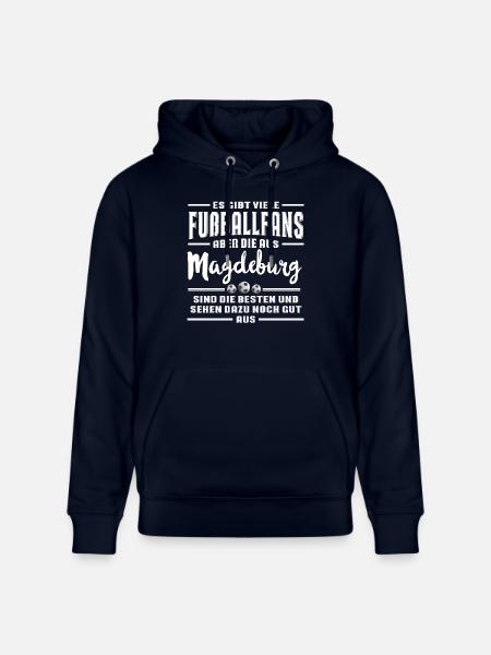 Fußball Magdeburg - Stanley/Stella Unisex Bio-Hoodie CRUISER - Navy