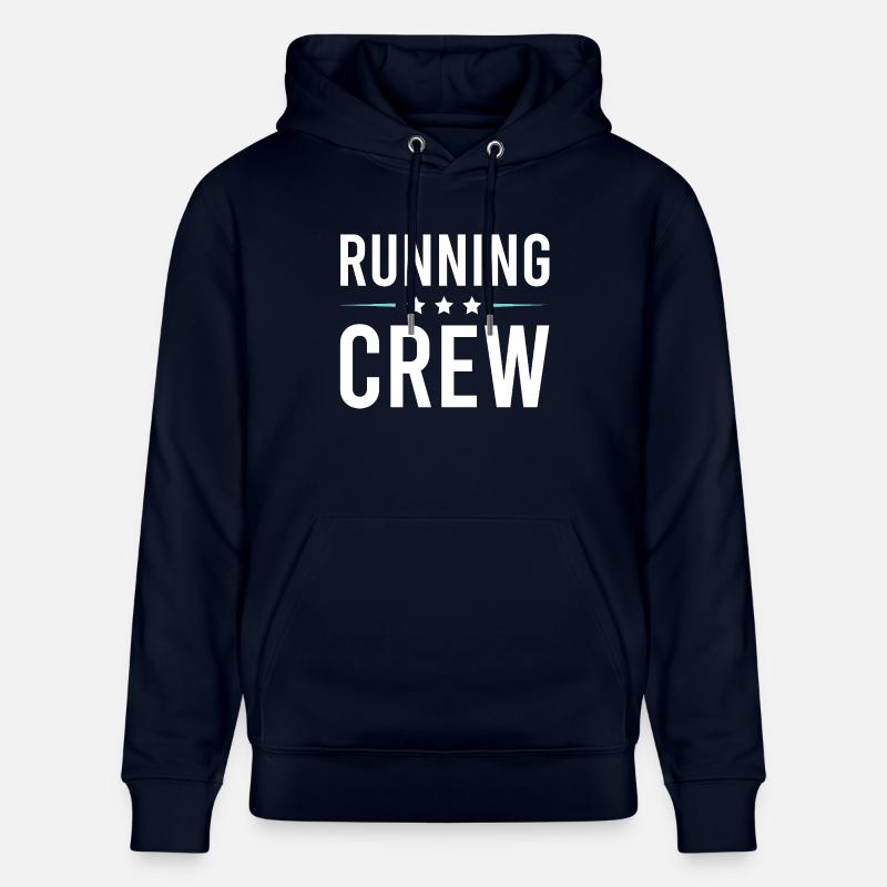 Équipe de course - Sweat à capuche bio CRUISER Stanley/Stella Unisexe - marine