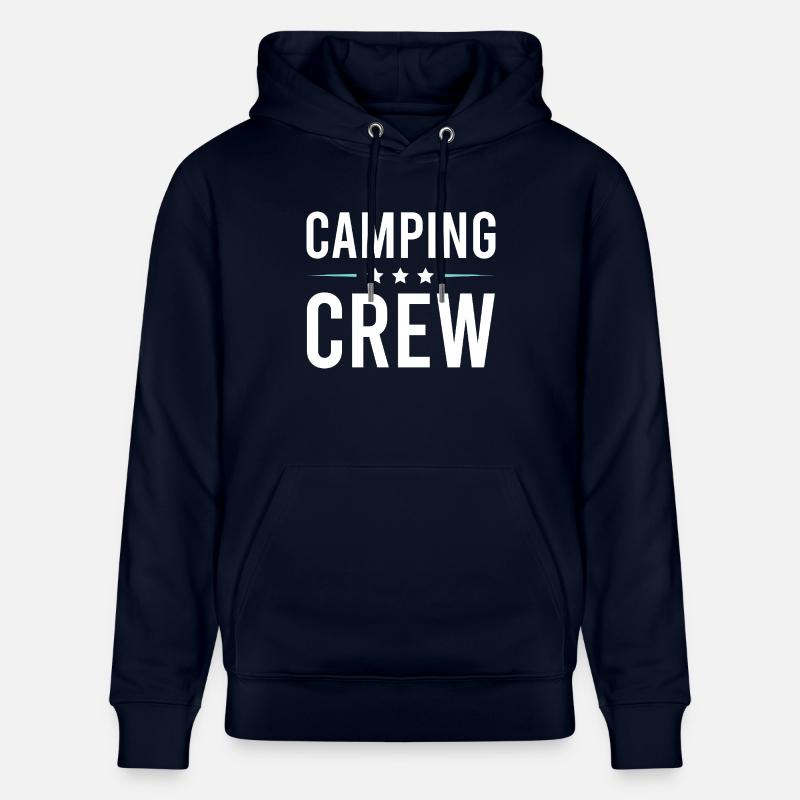 Équipe de camping - Sweat à capuche bio CRUISER Stanley/Stella Unisexe - marine