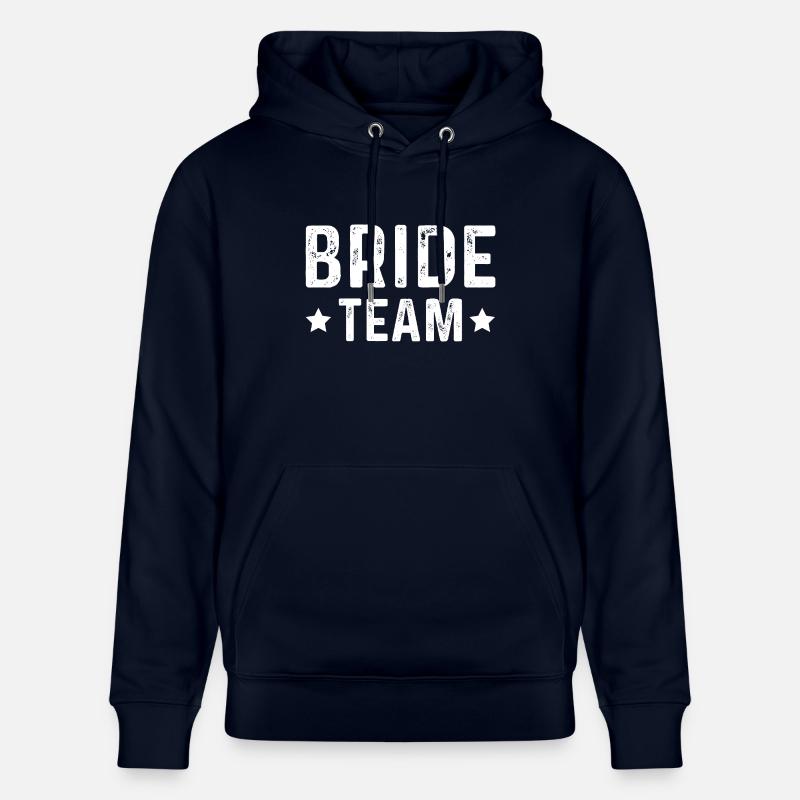Équipe de la mariée - Sweat à capuche bio CRUISER Stanley/Stella Unisexe - marine