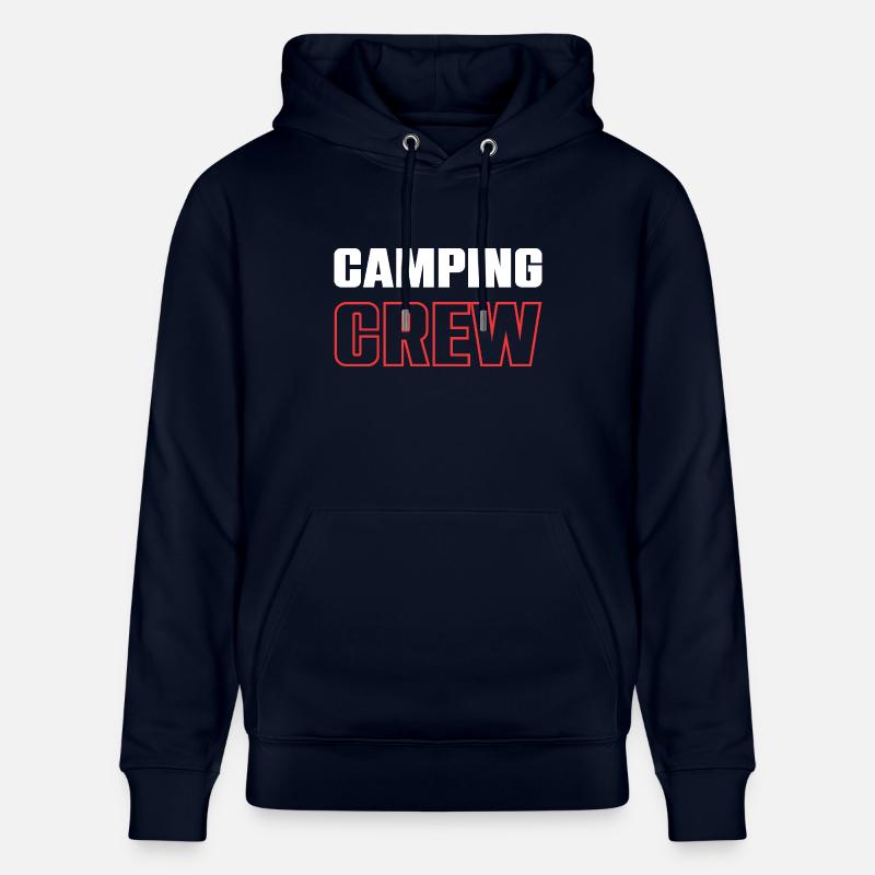 Équipe de camping - Sweat à capuche bio CRUISER Stanley/Stella Unisexe - marine