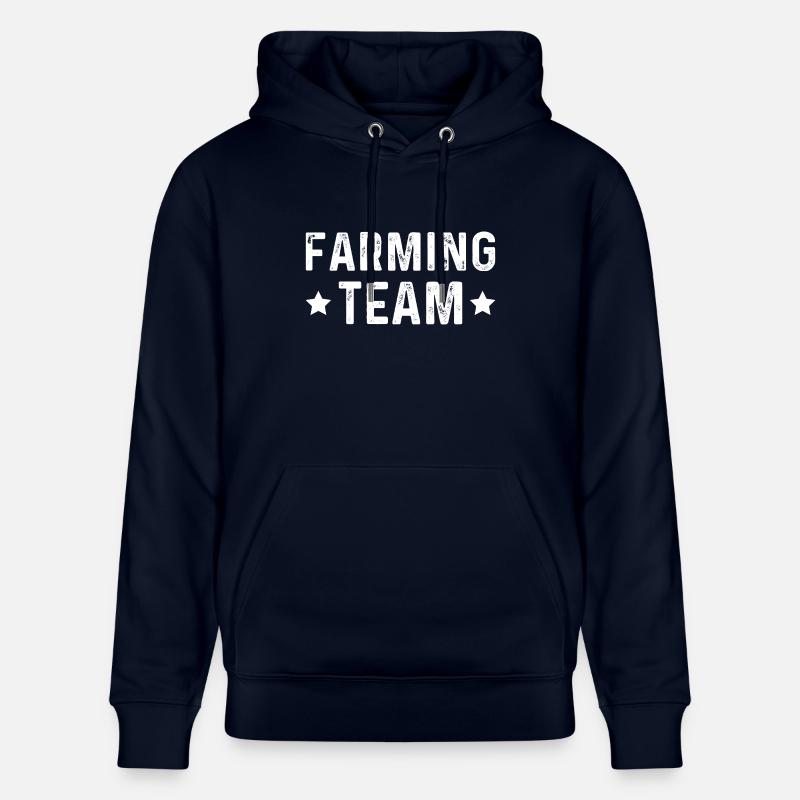 Équipe agricole - Sweat à capuche bio CRUISER Stanley/Stella Unisexe - marine