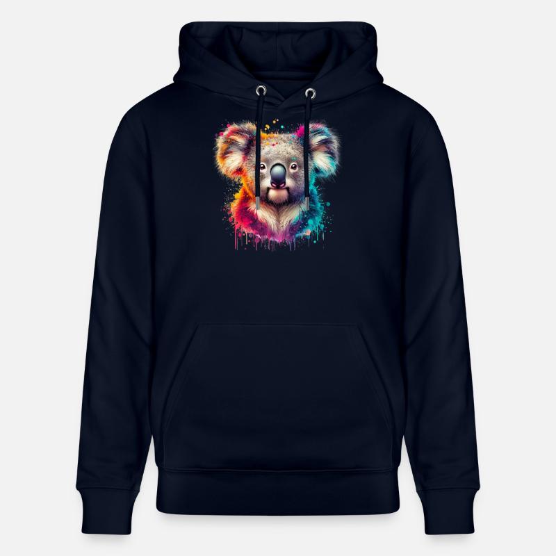 Koala - Sweat à capuche bio CRUISER Stanley/Stella Unisexe - marine