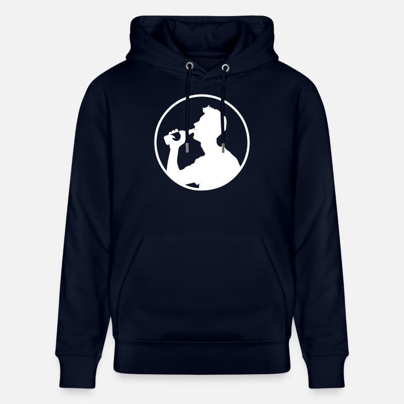 Bouteille de bière Boire - Sweat à capuche bio CRUISER Stanley/Stella Unisexe - marine