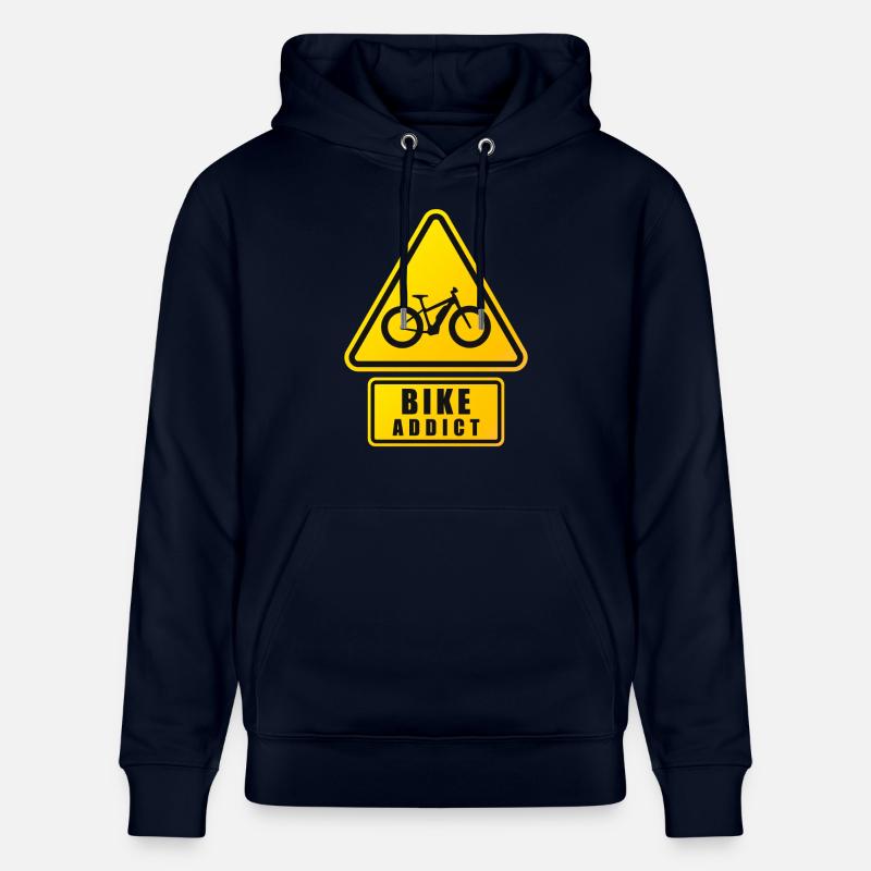 ACCRO DU VÉLO - Sweat à capuche bio CRUISER Stanley/Stella Unisexe - marine