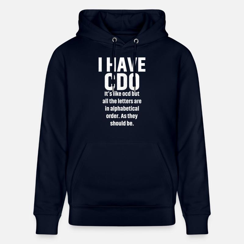 J’ai cdo - Sweat à capuche bio CRUISER Stanley/Stella Unisexe - marine
